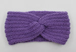 Winter Ear Warmer Headband Women Fashion Elastic Wool Knitted Headband Head Wrap Hairband Girls Elegant Hair Band Accessories