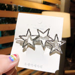 2019 New Women Vintage Heart Star Geometric Alloy Hairpins Sweet Headband Hair Clips Barrettes Female Fashion Hair Accessories