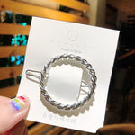 2019 New Women Vintage Heart Star Geometric Alloy Hairpins Sweet Headband Hair Clips Barrettes Female Fashion Hair Accessories