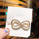 2019 New Women Vintage Heart Star Geometric Alloy Hairpins Sweet Headband Hair Clips Barrettes Female Fashion Hair Accessories