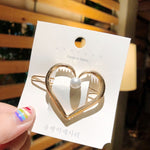 2019 New Women Vintage Heart Star Geometric Alloy Hairpins Sweet Headband Hair Clips Barrettes Female Fashion Hair Accessories