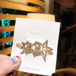 2019 New Women Vintage Heart Star Geometric Alloy Hairpins Sweet Headband Hair Clips Barrettes Female Fashion Hair Accessories