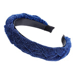 AWAYTR New Fashion Solid Braided Padded Headband for Women Ladies Hairband Girls Headwear Headdress Hair Accessories