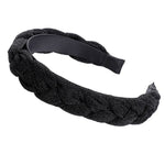 AWAYTR New Fashion Solid Braided Padded Headband for Women Ladies Hairband Girls Headwear Headdress Hair Accessories