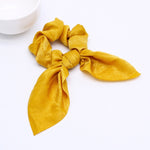 New Chiffon Bowknot Elastic Hair Bands For Women Girls Pearl Scrunchies Headband Hair Ties Ponytail Holder Hair Accessories