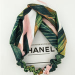 2019 New Bohemian Style Hairbands Cross Knot Turban Elastic Headband  Printed Bandanas Headwear Hair Accessories For Women Girls