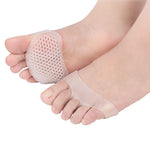USHINE Silicone Insole Socks Foot Care Protector Cracked Moisturizing Back Heel Skin Orthopedic Insoles Woman Man