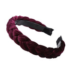AWAYTR New Fashion Solid Braided Padded Headband for Women Ladies Hairband Girls Headwear Headdress Hair Accessories