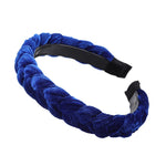 AWAYTR New Fashion Solid Braided Padded Headband for Women Ladies Hairband Girls Headwear Headdress Hair Accessories