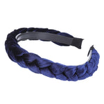 AWAYTR New Fashion Solid Braided Padded Headband for Women Ladies Hairband Girls Headwear Headdress Hair Accessories