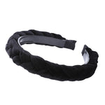 AWAYTR New Fashion Solid Braided Padded Headband for Women Ladies Hairband Girls Headwear Headdress Hair Accessories