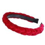 AWAYTR New Fashion Solid Braided Padded Headband for Women Ladies Hairband Girls Headwear Headdress Hair Accessories
