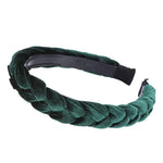 AWAYTR New Fashion Solid Braided Padded Headband for Women Ladies Hairband Girls Headwear Headdress Hair Accessories