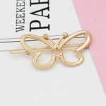 Fashion Woman Hair Accessories Triangle Hair Clip Pin Metal Geometric Alloy Moon Circle Hairgrip Barrette Girls Headwear