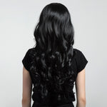 JONRENAU 24 Inches  Long Synthetic Natural Wave Brown Ombre Hair Wigs Heat Resistant Hair Wigs for Black Women