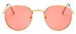 2020 New Designer Woman Glasses Optical Frames Metal Round Glasses Frame Clear lens Eyeware Black Silver Gold Eye Glass