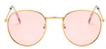 2020 New Designer Woman Glasses Optical Frames Metal Round Glasses Frame Clear lens Eyeware Black Silver Gold Eye Glass
