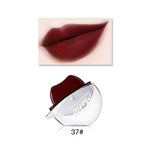 12 Colors Sexy Red Lip Lazy Lipstick Waterproof Matte Lipstick Long Lasting Lip Gloss Makeup Nude Lip Gloss Makeup