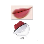 12 Colors Sexy Red Lip Lazy Lipstick Waterproof Matte Lipstick Long Lasting Lip Gloss Makeup Nude Lip Gloss Makeup