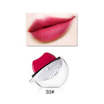 12 Colors Sexy Red Lip Lazy Lipstick Waterproof Matte Lipstick Long Lasting Lip Gloss Makeup Nude Lip Gloss Makeup