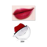 12 Colors Sexy Red Lip Lazy Lipstick Waterproof Matte Lipstick Long Lasting Lip Gloss Makeup Nude Lip Gloss Makeup
