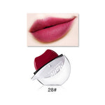 12 Colors Sexy Red Lip Lazy Lipstick Waterproof Matte Lipstick Long Lasting Lip Gloss Makeup Nude Lip Gloss Makeup