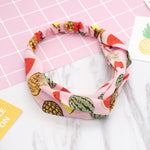 Fashion Women Girls   Bohemian Hair Bands Print Headbands Vintage Cross Turban Bandage Bandanas HairBands Hair Accessories