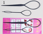 2PCS/SET Hair Style Hair Styling Tools Hair Accessories Hair Pin Disk For Women Girls Kids  headband  girls hair accessories