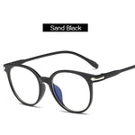 YOOSKE 2019 Women Glasses Frame Men Anti Blue Light Eyeglasses Frame Vintage Round Clear Lens Glasses Optical Spectacle Frame