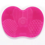Silicone Makeup Brush Cleaning Pad Mat Brush Washing Tools Cosmetic Eyebrow Brushes Cleaner Tool Scrubber Board Makeup Cleaning