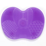 Silicone Makeup Brush Cleaning Pad Mat Brush Washing Tools Cosmetic Eyebrow Brushes Cleaner Tool Scrubber Board Makeup Cleaning