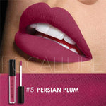 FOCALURE Brand Pro Makeup Waterproof liquid lipstick batom Tint Red Velvet True Brown Nude Matte Lipstick Colourful Maquiagem