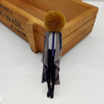 Fashion Brooch Pins for Woman Brooches Cute Girls Cartoon Models Acrylic Brooches Kawaii Pompom Clothing Jewelry Accessories