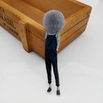 Fashion Brooch Pins for Woman Brooches Cute Girls Cartoon Models Acrylic Brooches Kawaii Pompom Clothing Jewelry Accessories