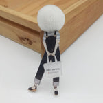 Fashion Brooch Pins for Woman Brooches Cute Girls Cartoon Models Acrylic Brooches Kawaii Pompom Clothing Jewelry Accessories