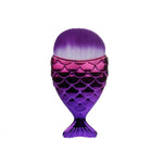 FLD 1Pcs Professional Mermaid Shape Makeup Brush Foundation Cosmetic Fish Brush Makeup Tools Kit Powder Face Blush Brush